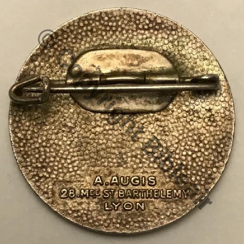 TUNISIE BIZERTE SIDI AHMED   NH BA205 BG313 BEq308 Inscrip arabe A.AUGIS ST.BARTH LYON 3Lign Bol fenetre allonge Dos grenu Src.Y.GENTY 152Eur(x4) 